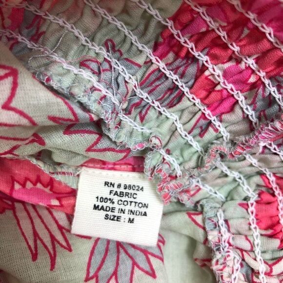 Jennifer & Grace Cold Shoulder Floral Top - Picture 9 of 9